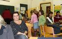 Vnon posezen s druhky a rodii